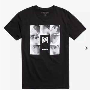 SuperM Black & White Photos T-Shirt